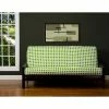 New ⌛ SIScovers Block Island Green 6-inch Queen-size Futon Cover ✔️