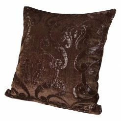 Promo 🌟 SIScovers Casablanca Brown Damask Throw Pillow 🛒