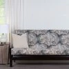 Best Pirce ⭐ SIScovers Cindersmoke Damask Print Full Size Futon Cover 😉