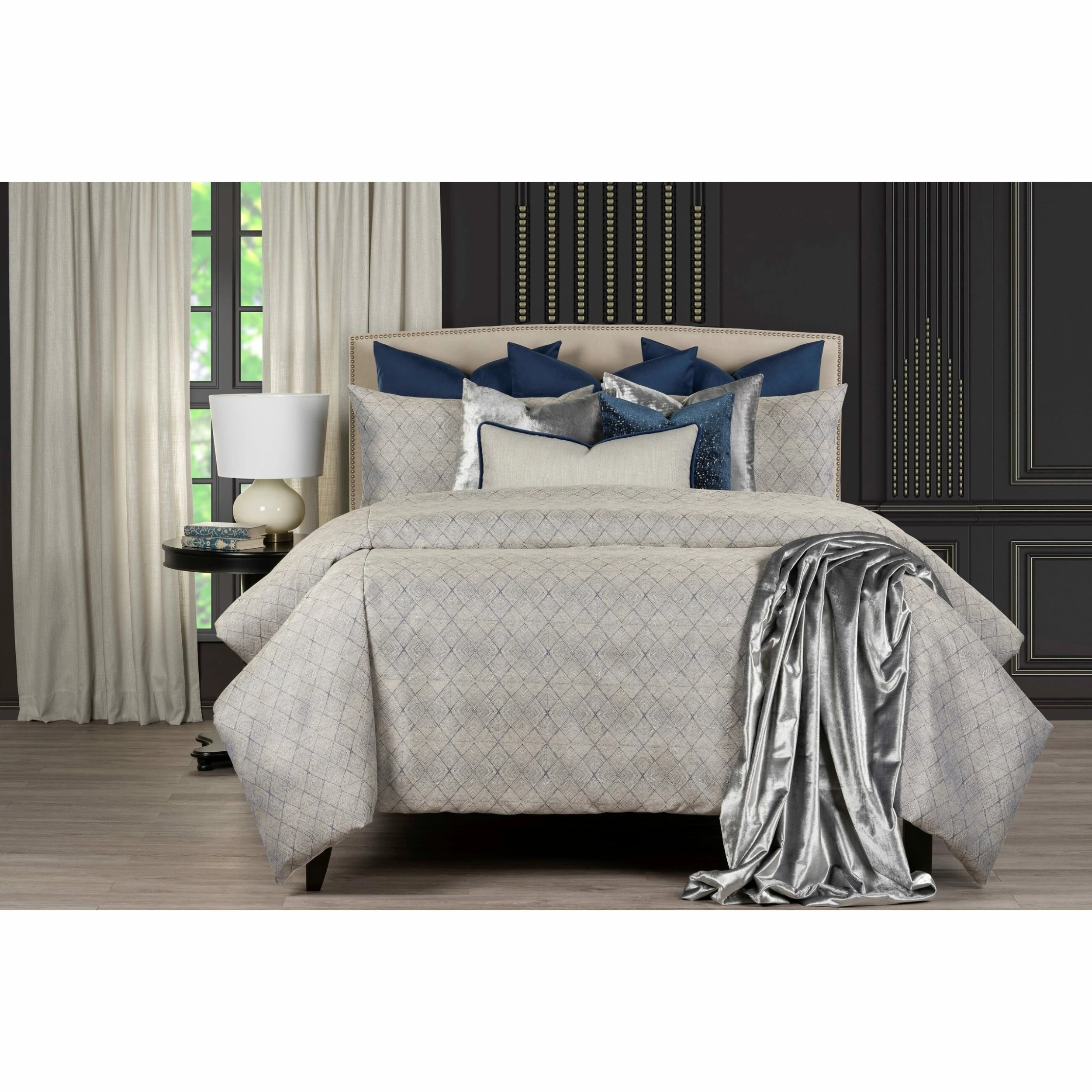 Cheap π SIScovers F Scott Fitzgerald Luxury Deco Duvet Cover And Insert Set Sapphire π - Image 11