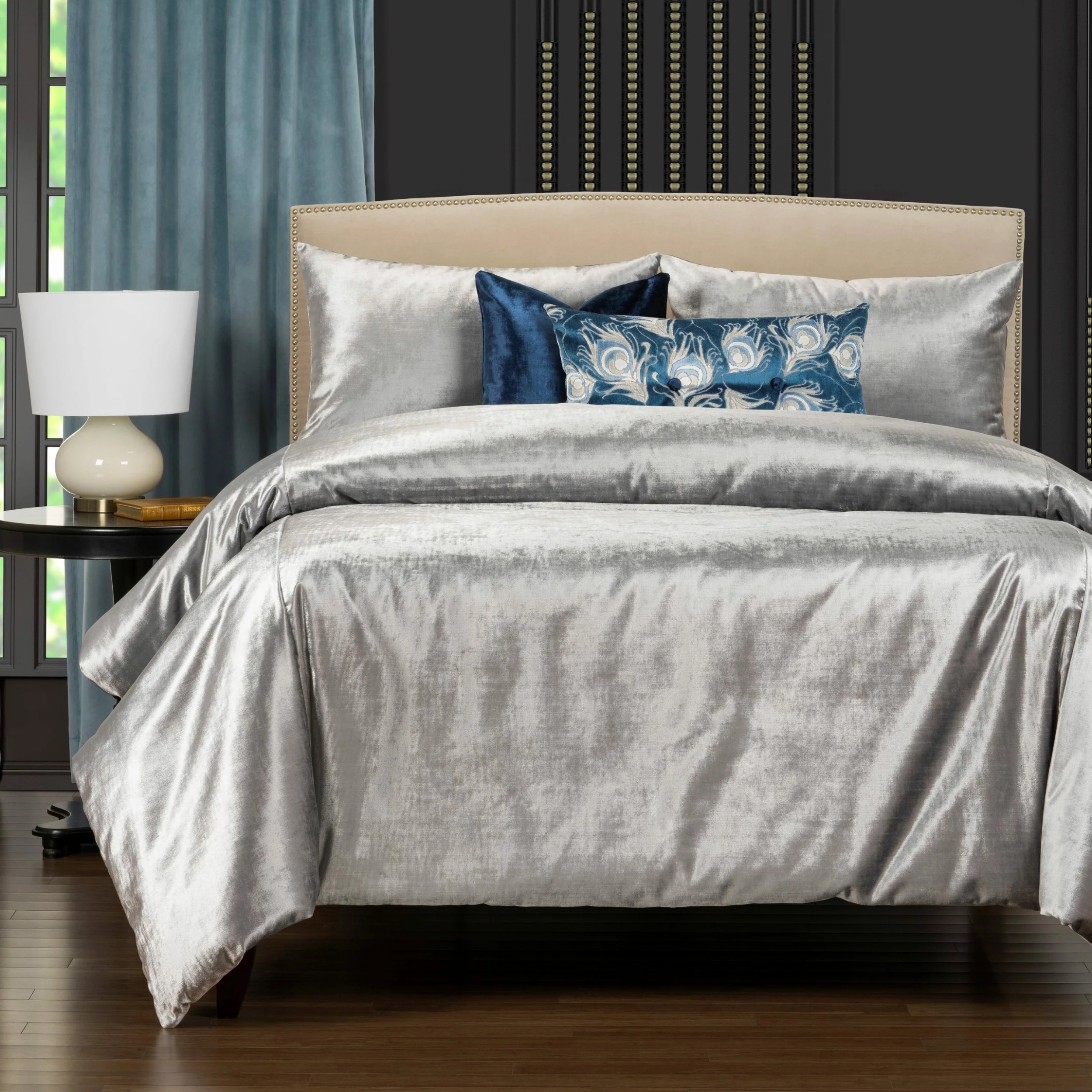 Cheap βοΈ SIScovers F Scott Fitzgerald Sterling Silver Duvet Cover And Insert Set π - Image 2