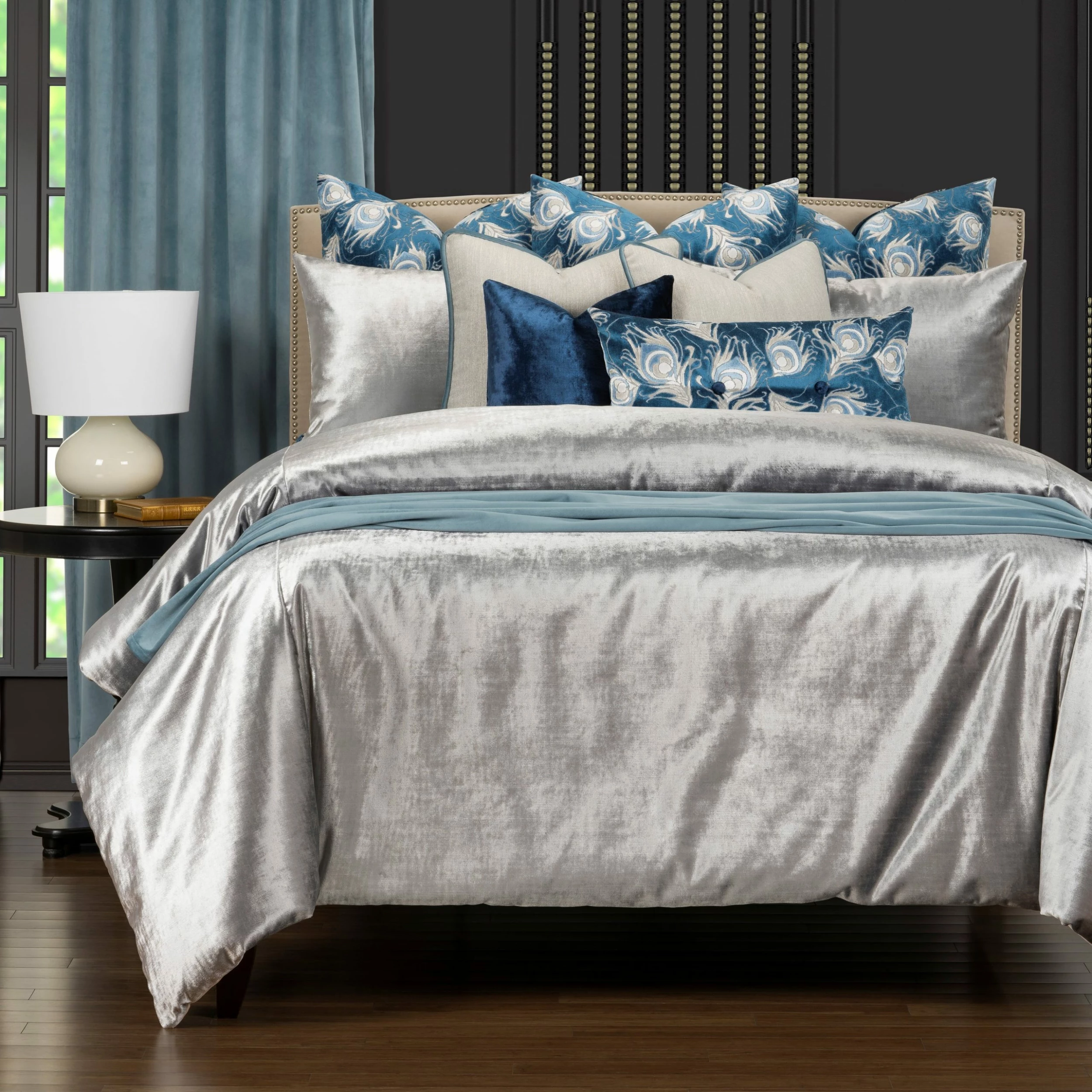 Cheap βοΈ SIScovers F Scott Fitzgerald Sterling Silver Duvet Cover And Insert Set π - Image 7