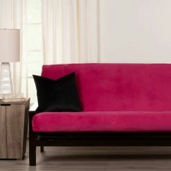Promo 🧨 SIScovers Posh Bright Rose Velvety-Soft Full Size Futon Cover 🥰