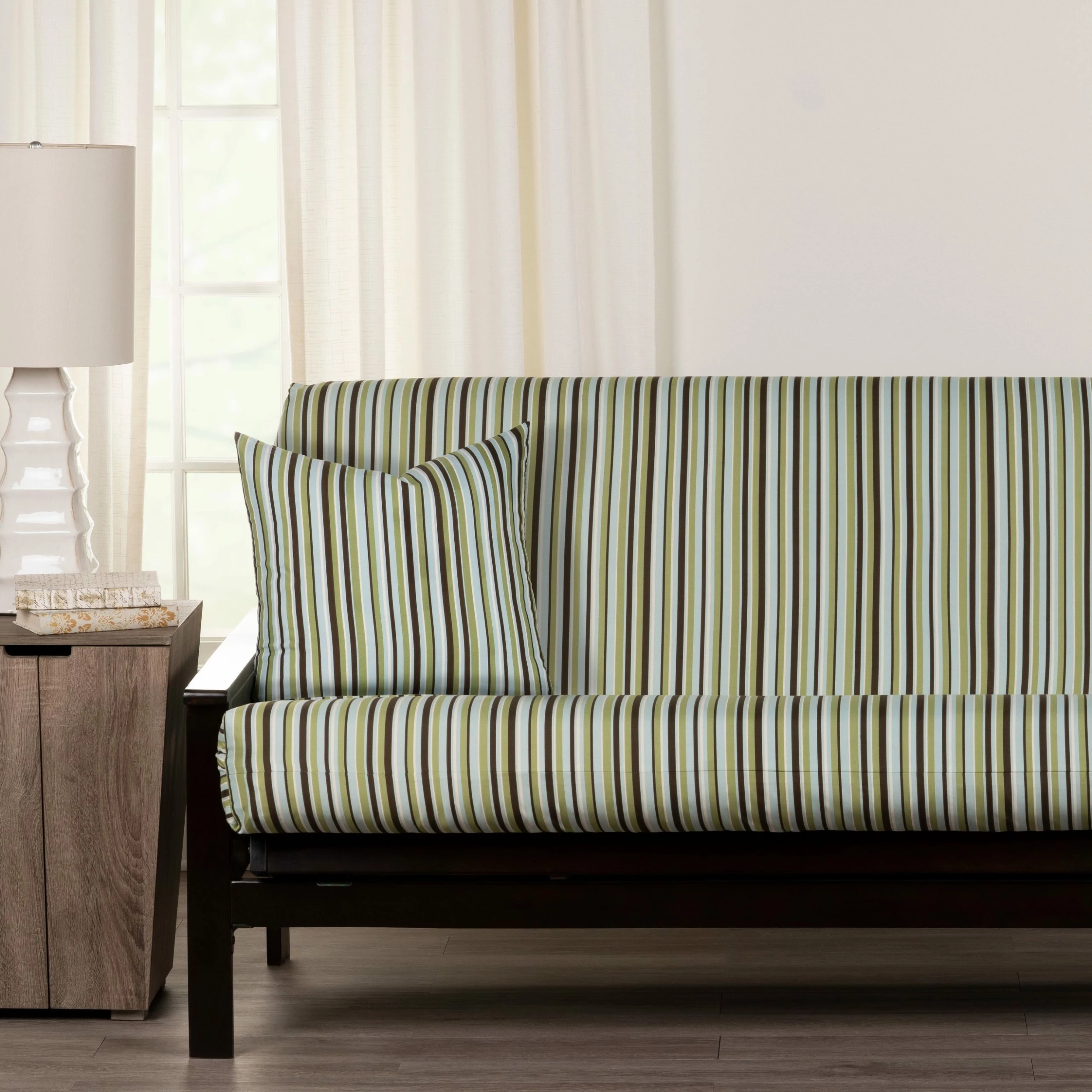 Coupon π SIScovers Remo Multi-Stripe Full Size Futon Cover π€©