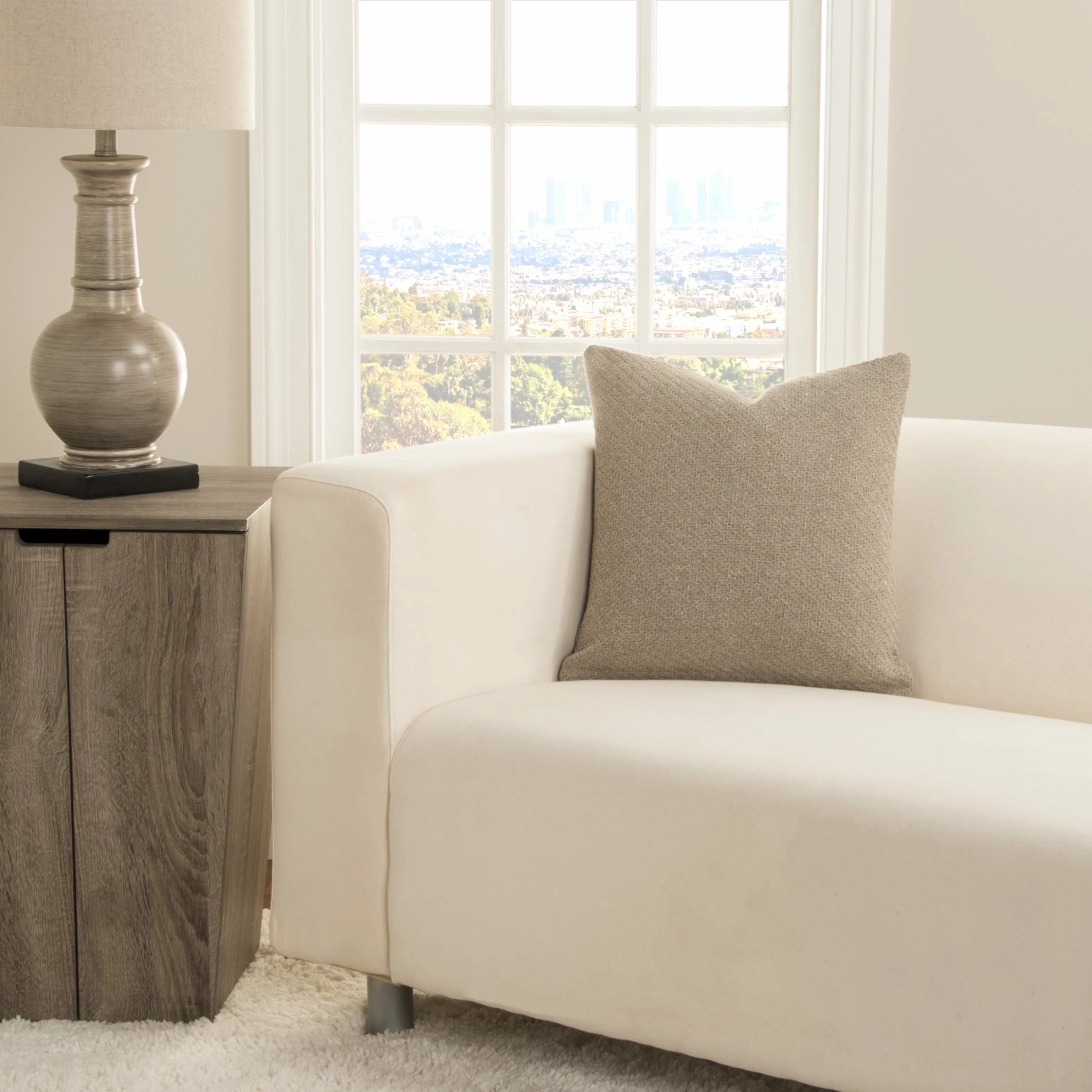 Best Pirce π₯ SIScovers Earthy Toss Tan Cotton/Polyester Throw Pillow With Removable Sham βοΈ - Image 2