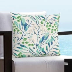 Budget 🔔 Siscovers Barrier Reef Solarium Indoor/Outdoor Throw Pillow 👏