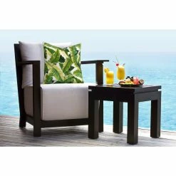 Best Pirce 🔔 Siscovers Bungalow Beach Solarium Indoor/Outdoor Throw Pillow ⌛