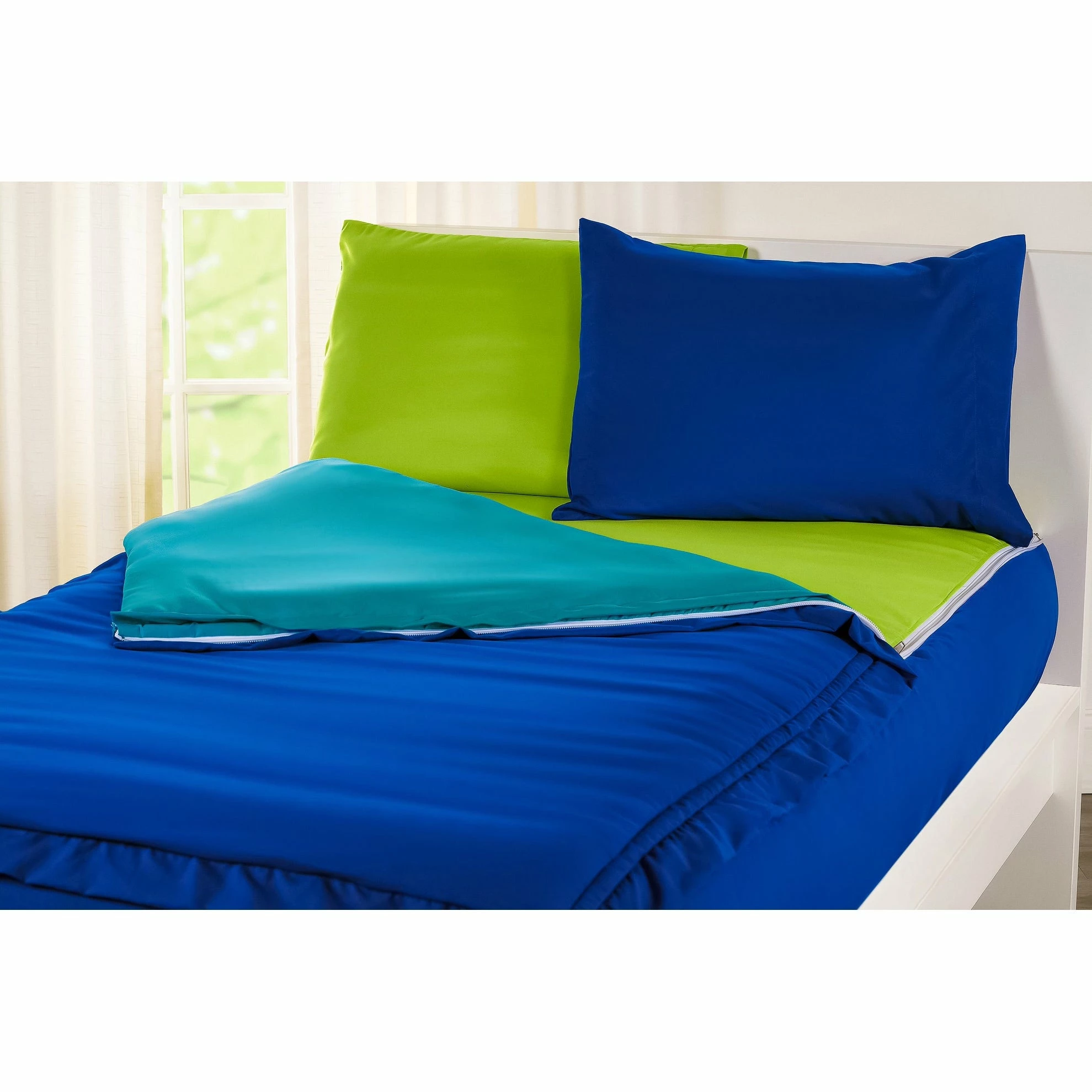 Cheapest π Siscovers Cobalt Blue Bunkie Deluxe Zipper Bedding Set π - Image 3