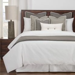 Discount 🛒 Siscovers Everlast Stain Resistant 6 Piece White Duvet Cover Set 😍