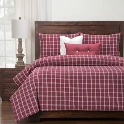 Wholesale 😉 Siscovers Luxury Tartan Brick Down Alt Duvet Cover Set 🛒