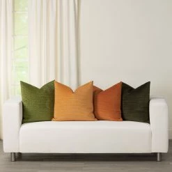 Buy ⭐ Siscovers Nature's Way Textured Velvet Throw Pillow Peat 😀