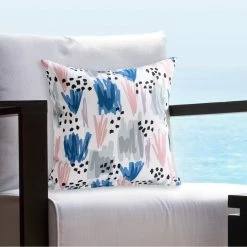 Discount 🔔 Siscovers Ocean Prime Blush Indoor - Outdoor Throw Pillow ❤️