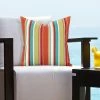Discount 😉 SIScovers Sis Covers Solarium Striped Indoor/ Outdoor Accent Pillow Boardwalk 🧨