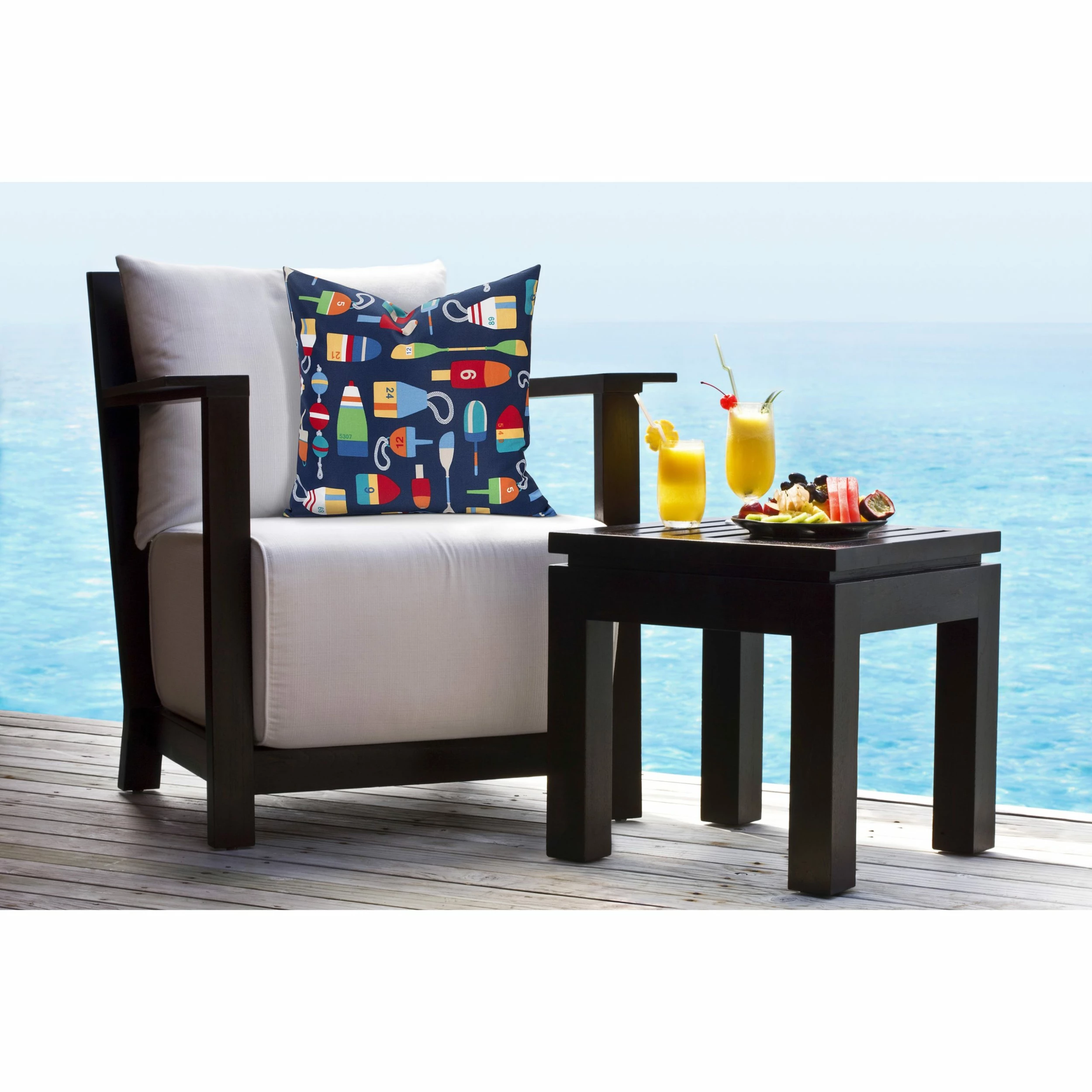 Deals π€© Siscovers Indoor - Outdoor Buoy Nautical Throw Pillow π - Image 2