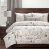Coupon ✔️ Siscovers Postscript Linen Luxury Duvet Cover Set 🧨