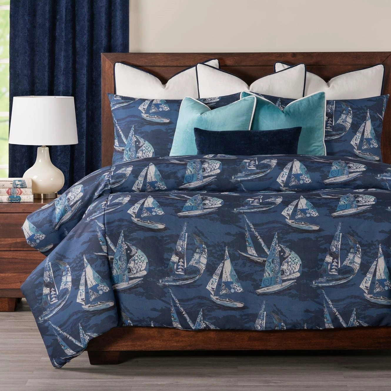 Cheap βοΈ Siscovers Sailboat Nautical Print Duvet Set π - Image 2
