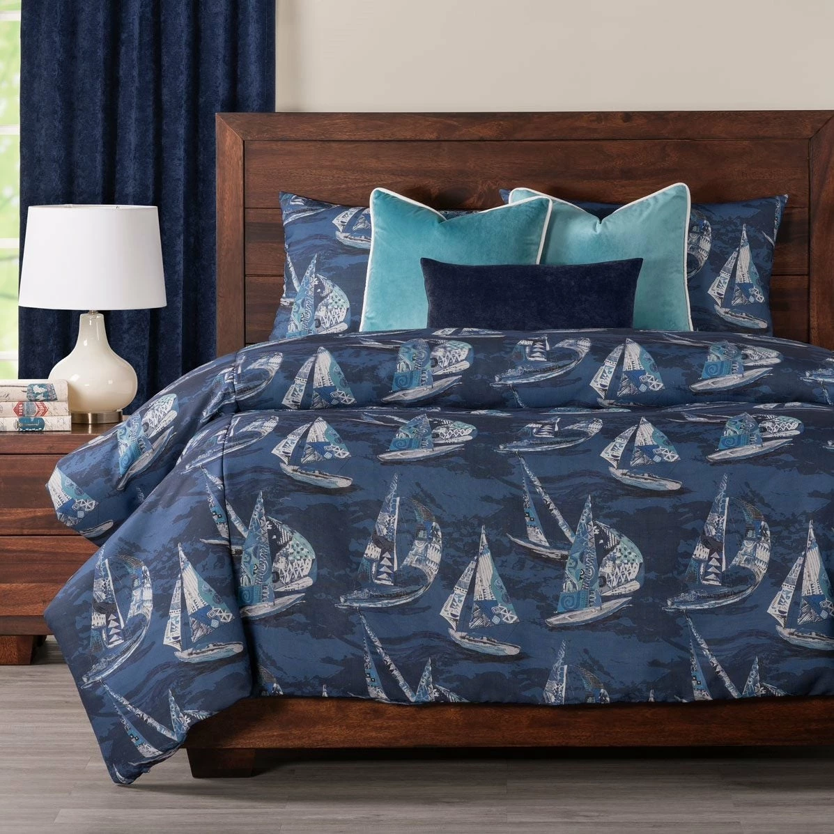 Cheap βοΈ Siscovers Sailboat Nautical Print Duvet Set π - Image 3
