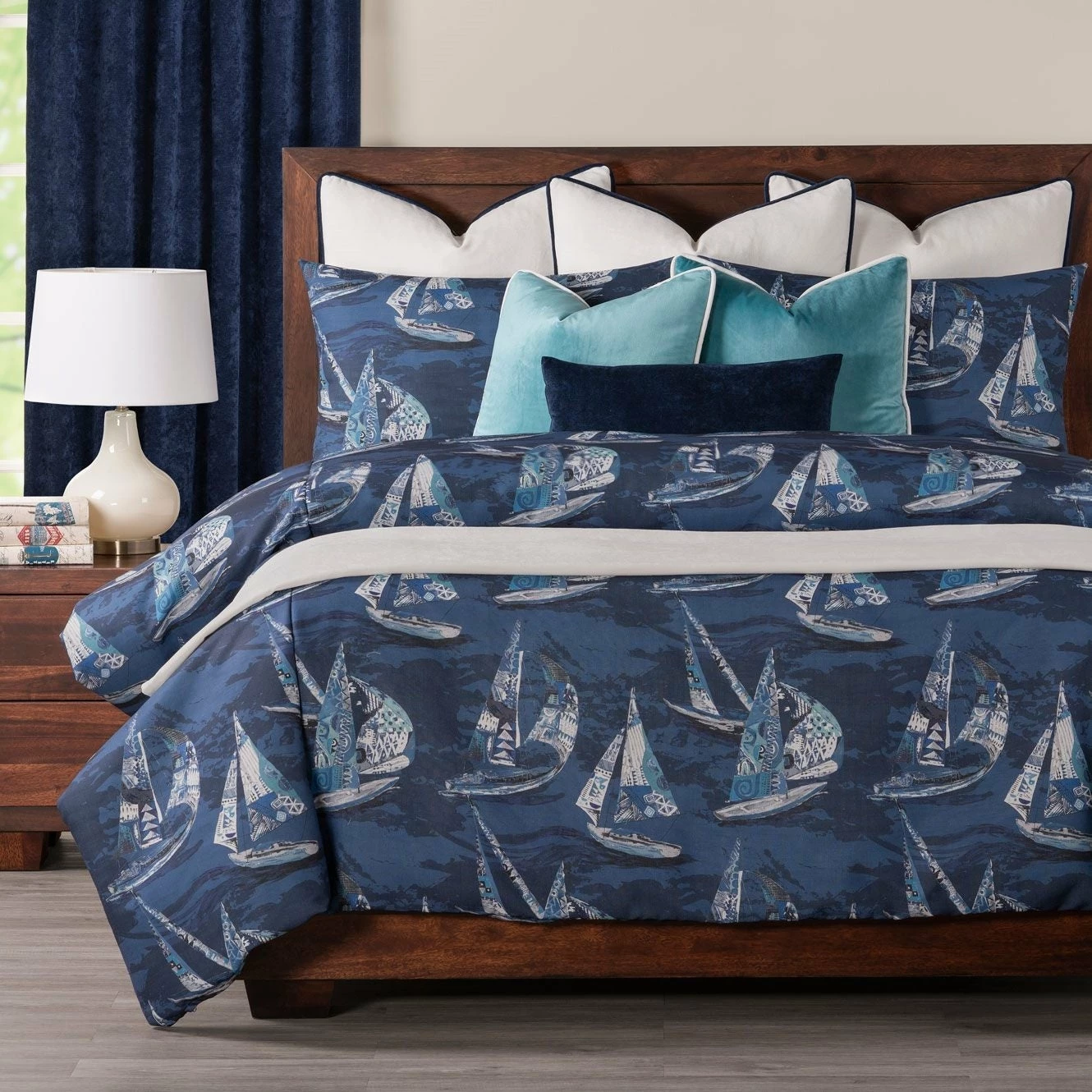 Cheap βοΈ Siscovers Sailboat Nautical Print Duvet Set π