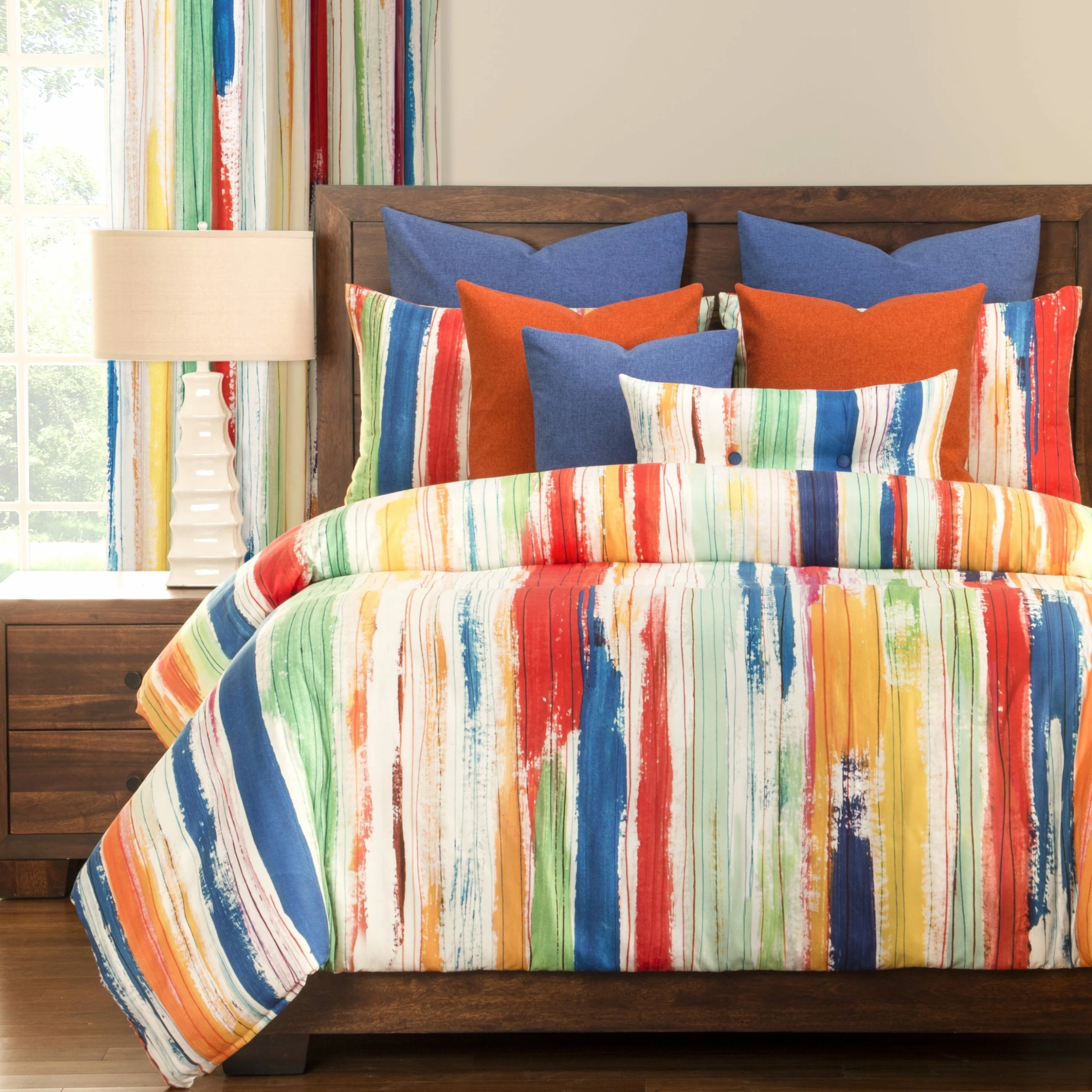 Budget 𧨠Siscovers Sketchy Stripe 6-piece Duvet Set ⨠- Image 5