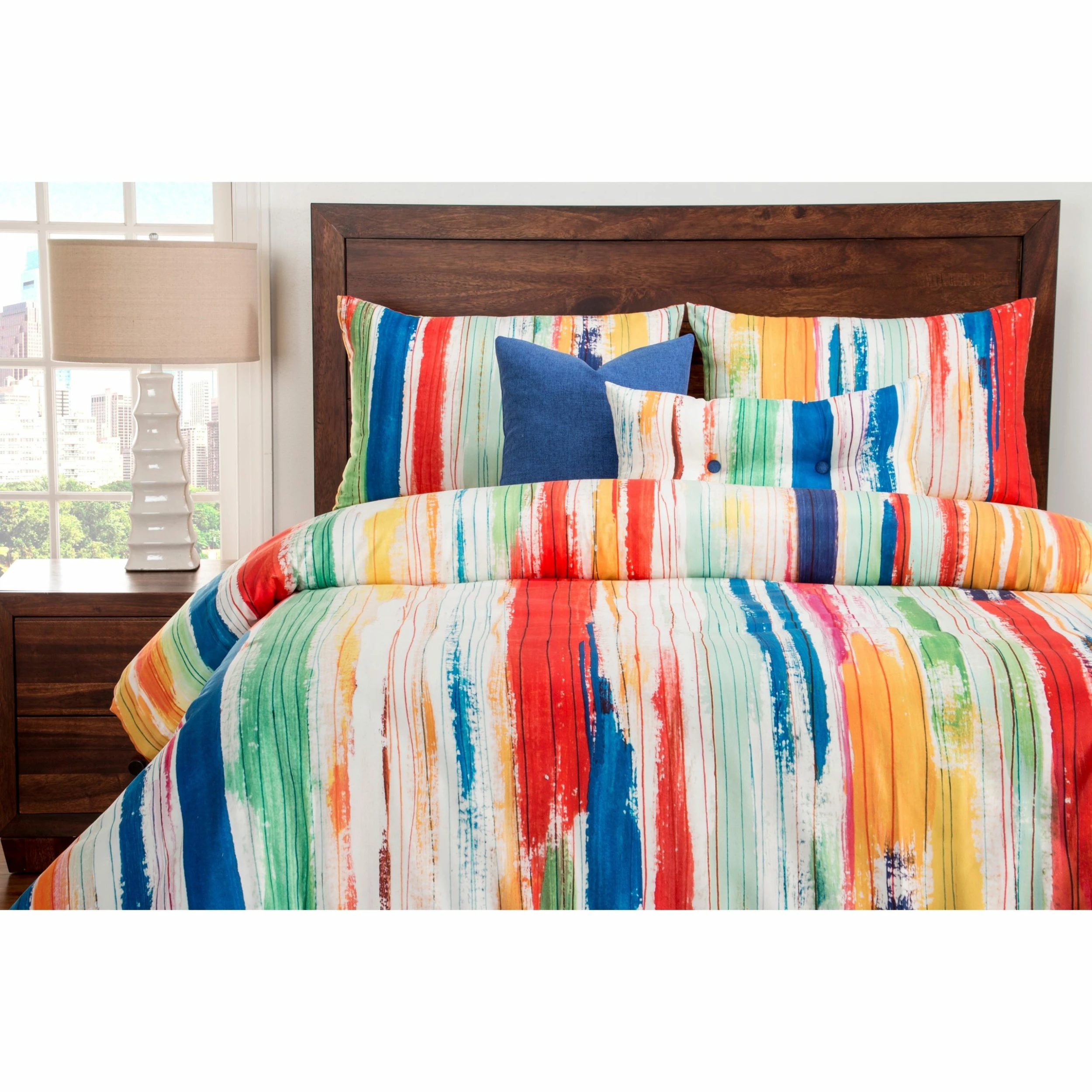 Budget 𧨠Siscovers Sketchy Stripe 6-piece Duvet Set ⨠- Image 2