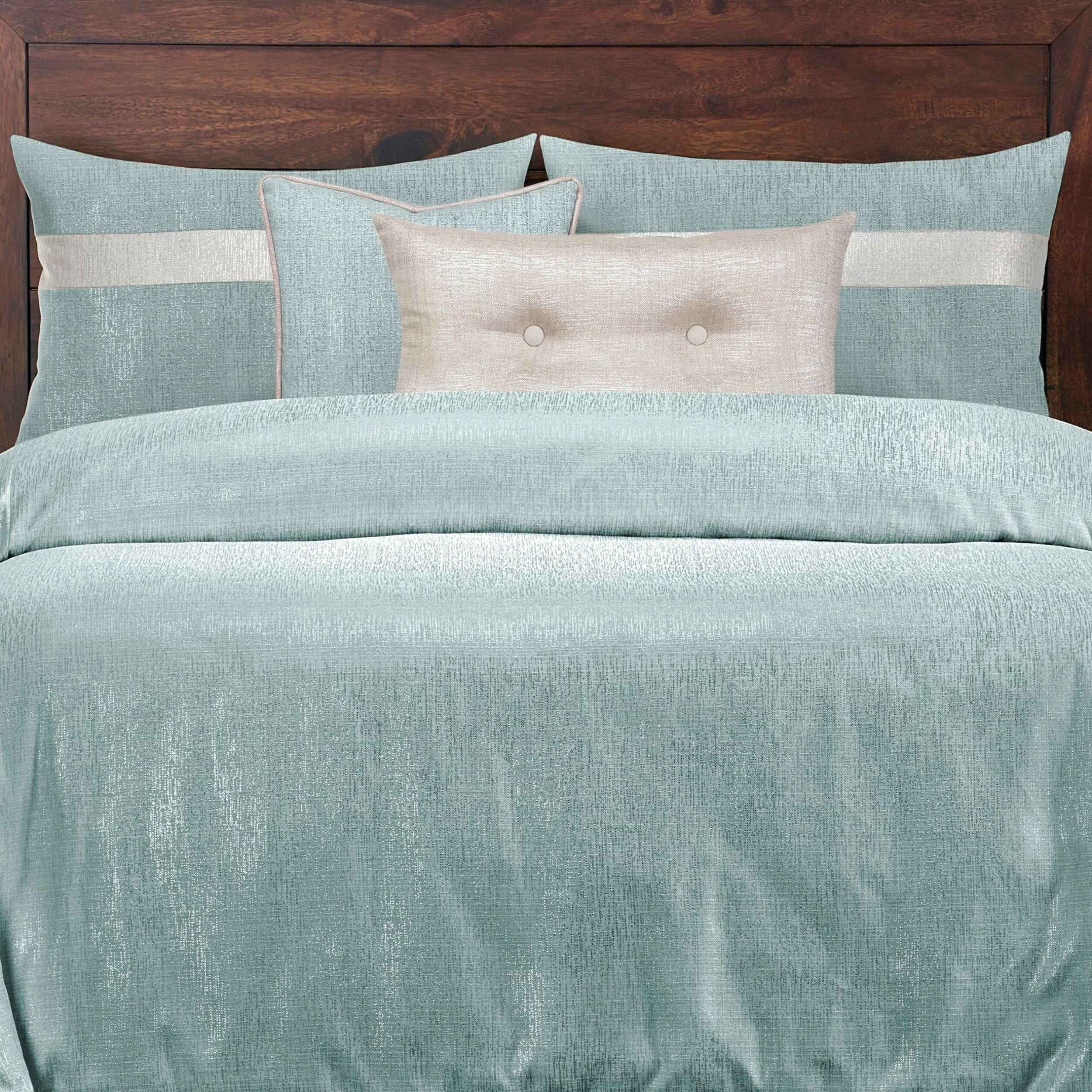 Promo π₯° Siscovers Sparkly Aqua Duvet Cover And Insert Set π - Image 2