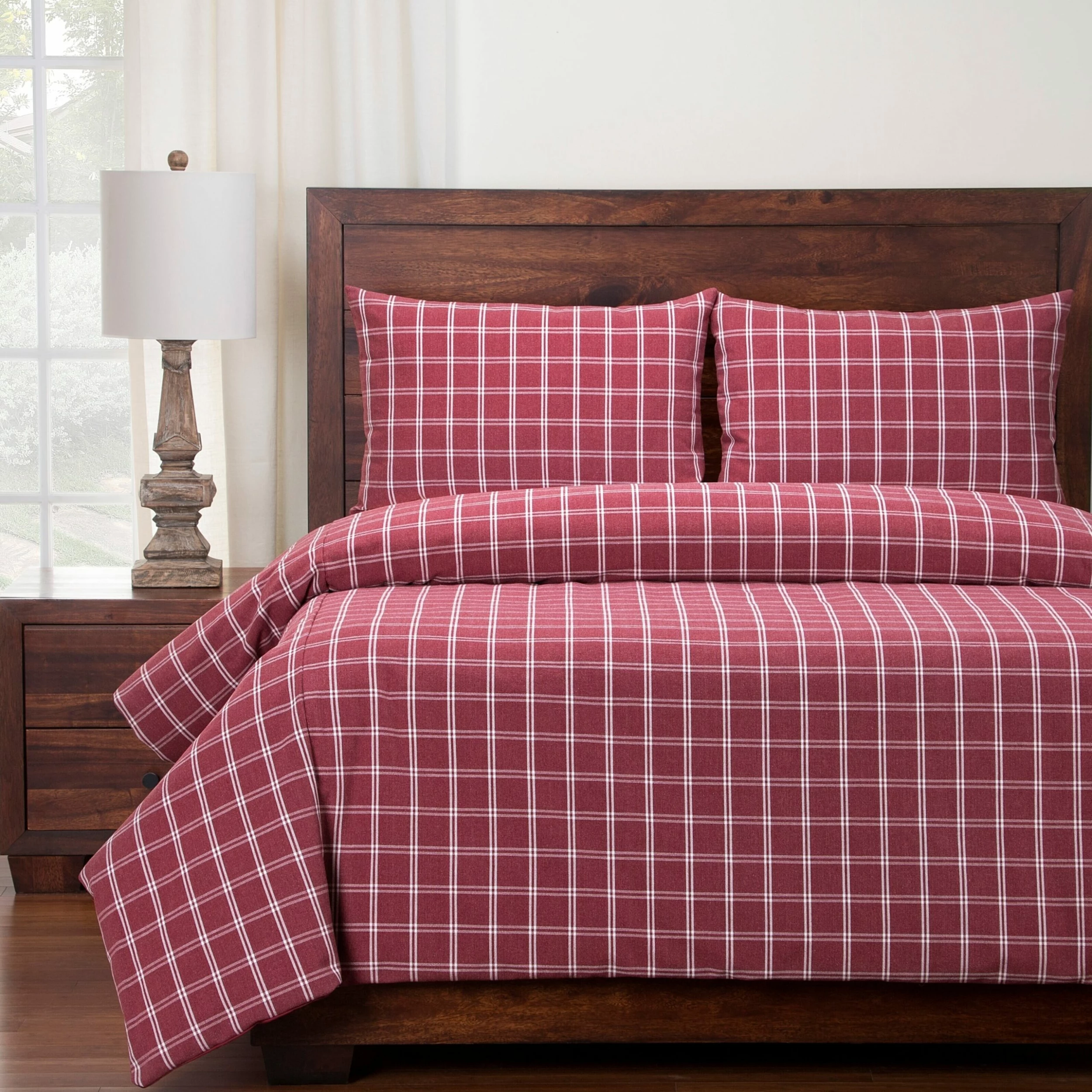 Buy π Siscovers Tartan Checked Duvet And Shams Set π - Image 2