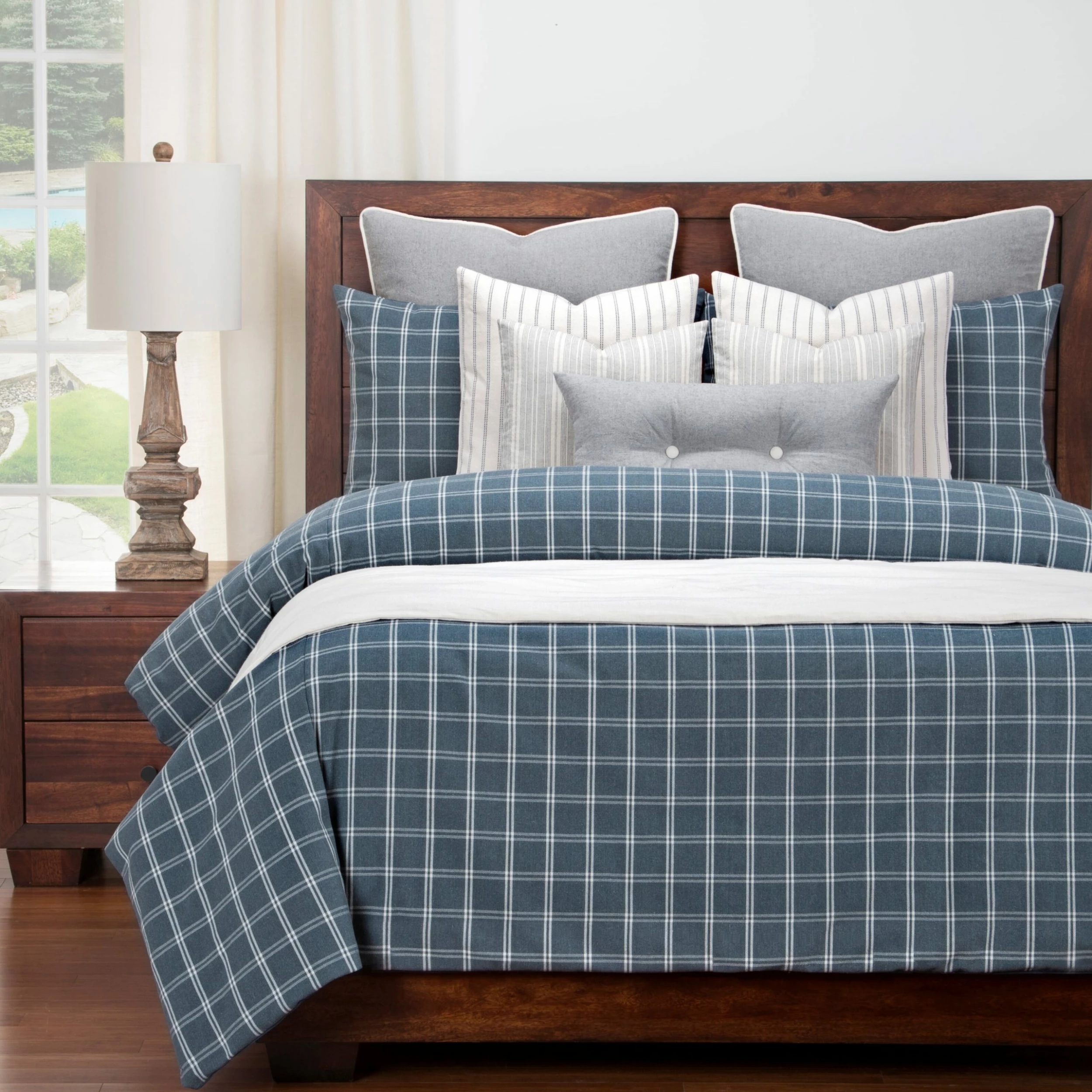 Buy π Siscovers Tartan Checked Duvet And Shams Set π - Image 5