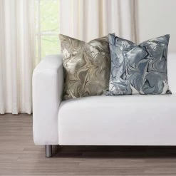 Best deal 😉 Siscovers Wanderlust Marble Print Throw Pillow Sapphire 😀